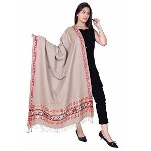multicolor women bridal wearpure wool shawl shawl for womensize 4080 warm woolen winters styles  kullu shawl ny101