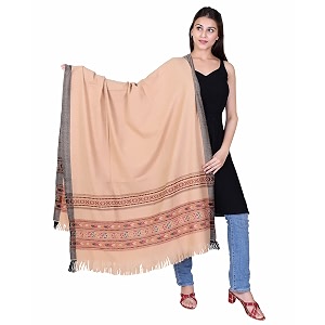 multicolor women bridal wearpure wool shawl shawl for womensize 4080 warm woolen winters styles  kullu shawl ny101