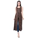 NYPA Women s Rayon Slit Printed Kurta