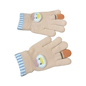 nyra decor woolen winter gloves for girls amp boys fits for 3-6 years