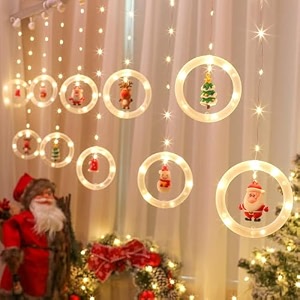 nyrwana valentine amp christmas decorations  led flashing bubble string lights cute round ornament lights for xmas tree garden amp romantic home decor usb operated warm white