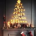 NYRWANA Valentine & Christmas Decorations 5m Ribbon LED Fairy Lights, Battery Operated Glow Ribbon Lights for Xmas Tree, Garden, Indoor & Outdoor, Romantic Home & Party Decor