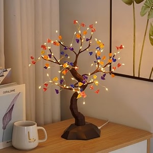 nyrwana touch sensor spirit tree lamp led fairy bonsai table night lamp for indoor home dcor romantic bedroom wedding anniversary valentine gift for her him couple decorative lighting