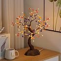 NYRWANA Touch Sensor Spirit Tree Lamp LED Fairy Bonsai Table Night Lamp for Indoor Home Décor Romantic Bedroom Wedding Anniversary Valentine Gift for Her Him Couple Decorative Lighting