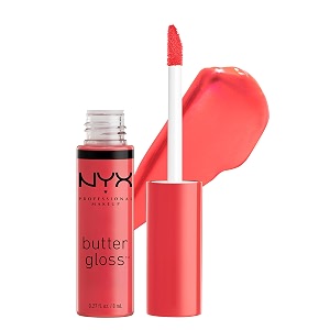 nyx cosmetics professional makeup butter gloss pink buttercream 027 fluid ounce