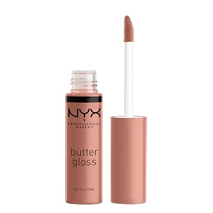 nyx professional makeup butter lip gloss sheer finish - madeleine 8ml