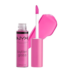 nyx professional makeup glossy butter gloss cotton candy 027 ounce