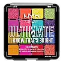 NYX PROFESSIONAL MAKEUP, Ultimate Shadow Palette, Eyeshadow Palette - I Know That's Bright