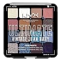 NYX PROFESSIONAL MAKEUP, Ultimate Shadow Palette, Eyeshadow Palette - Vintage Jean Baby