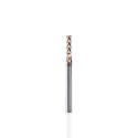 NZ 3/32" 4-Flute Square End Mill, TiSiN-Coated Carbide (HRC55) for Hardened Steel, Alloy Steel &amp; Cast Iron