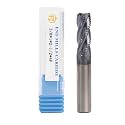 NZ 4 Flute 3/8" Carbide Roughing End Mill with AlTiN Coating
