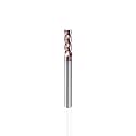 NZ 4 Flute 3/16" Square End Mill TiSiN-Coated Carbide for Hardened Stainless Alloy Steel Titanium Cast Iron