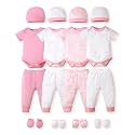 NZRVAWS Newborn Baby Boy Girl Clothes Unisex Preemie Infant Must Have Pants Set Outfits 0-18 Months 20 Pcs Essentials Gift