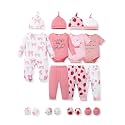 NZRVAWS Preemie Newborn Baby Boy Clothes Infant Clothing Romper Pant Outfits Set Layette Essentials 19 Pieces 0 3 6 12 Months