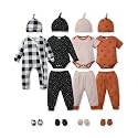 NZRVAWS Preemie Newborn Baby Boy Clothes Infant Clothing Romper Pant Outfits Set Layette Essentials 19 Pieces 0 3 6 12 Months