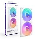 NZXT F240 RGB Core - 240mm Single-Frame RGB Fan Unit - White