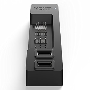 nzxt internal usb hub - expands 5 usb 20 ports - sleek multifunctional design - molex connection - plug and play