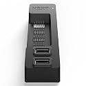 NZXT Internal USB Hub - Expands 5 USB 2.0 Ports - Sleek Multifunctional Design - Molex Connection - Plug and Play