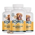 Nzymes Antioxidant Treats for Dogs, Hip &amp; Joint Mobility, 180 Count
