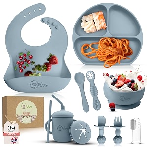 Odoe BPA-Free Silicone Baby Feeding Set