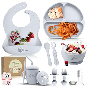 Odoe BPA-Free Silicone Baby Feeding Set