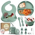 O39doe BPA-Free Silicone Baby Feeding Set 