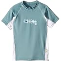 O'Neill Girls Premium Skins Upf 50+ Short Sleeve Rash Guard