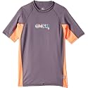 O'Neill Girls Premium Skins Upf 50+ Short Sleeve Rash Guard