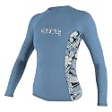 O'Neill Girls Premium Skins Upf 50+ Long Sleeve Rash Guard