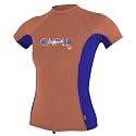 O'Neill Girls Premium Skins Upf 50+ Short Sleeve Rash Guard
