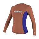O'Neill Girls Premium Skins Upf 50+ Long Sleeve Rash Guard