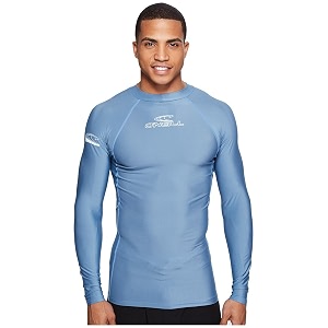 o39neill men39s basic skins upf 50 long sleeve rash guard