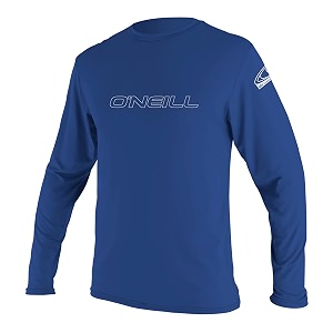 o39neill men39s basic skins upf 50 long sleeve rash guard