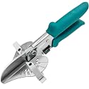 O’Shine Miter Shears Explorer for Angular Cutting Molding Crafting Wood, Quarter Round Cutting Tool, 45-135 Degree Multi Angle PVC Miter Shear Trim Cutter Hand Tool