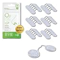 O2 Nose Filters with 3M Filtration - Nasal Screens for Allergies, Dust & Smoke - Drug-Free & Latex-Free Nose Filters - Invisible Allergy Protection (Medium x 30)