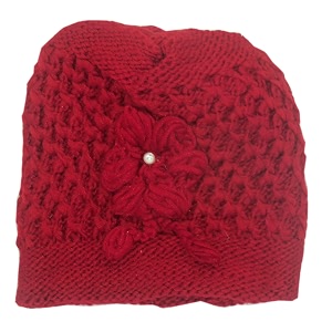 o2s2 woollen cap for girl amp woman pink