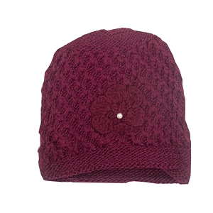 o2s2 woollen cap for girl amp woman pink