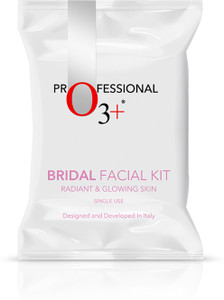 o3 bridal facial kit for radiant  hydrating skin  10 step facial kit 60g  69ml