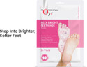 O3+ Pedi Bright Foot Socks Cream Mask