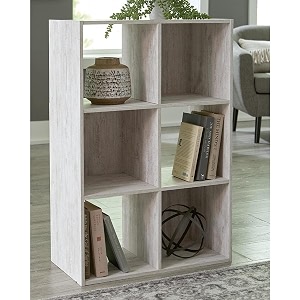 oakcraft multipurpose single cube storage organizer unit bed side table type rack diy shelf cabinet space saver 6-cube whitewash