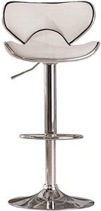 oakcraft stallion cushioned leatherette upholstery airlift adjustable swivel solid wood bar stool