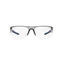 Oakley Men's Ox8061 Plazlink Rectangular Prescription Eyewear Frames