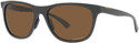 OAKLEY Retro Square Sunglass For Women Brown