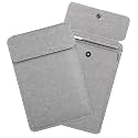 Oaky PU Leather Sleeve Case Cover with Pencil Holder for iPad Air/2, Samsung Galaxy Tab S3 S2 9.7/A 10.1 (Grey, 9.7-10.5-inch)