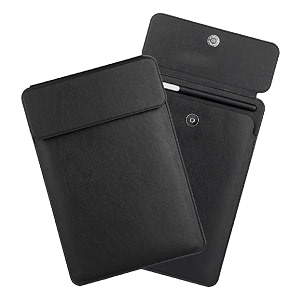 oaky 97-11 inch pu leather sleeve cover with pencil holder case for ipad 102 ipad air 123 ipad 97 ipad pro 105 inch samsung galaxy tab s3 s2 97tab a 101 black