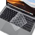 Keyboard Cover for MacBook Pro 14/16 (2021–2024, M1/M2/M3/M4 Pro/Max) & MacBook Air 13/15 (2021–2025, M2/M3/M4) TPU Clear Keyboard Skin