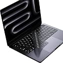 Oaky Keyboard Protector for 2021-2024 Release MacBook Pro 14 inch / 16.2 inch M1 / M2 / M3 / M4 Pro/Max Chip Keyboard Skin Protector - Translucent Grey