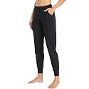 Oalka Women39s Joggers High Waist Yoga Pockets