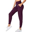 Oalka Women39s Joggers High Waist Yoga Pockets