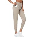 Oalka Women39s Joggers High Waist Yoga Pockets